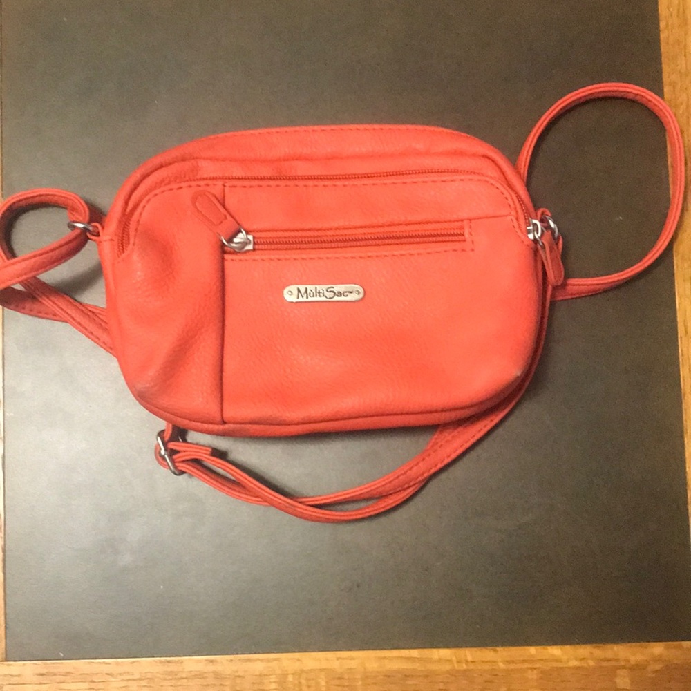 Red-Orange MultiSac Purse